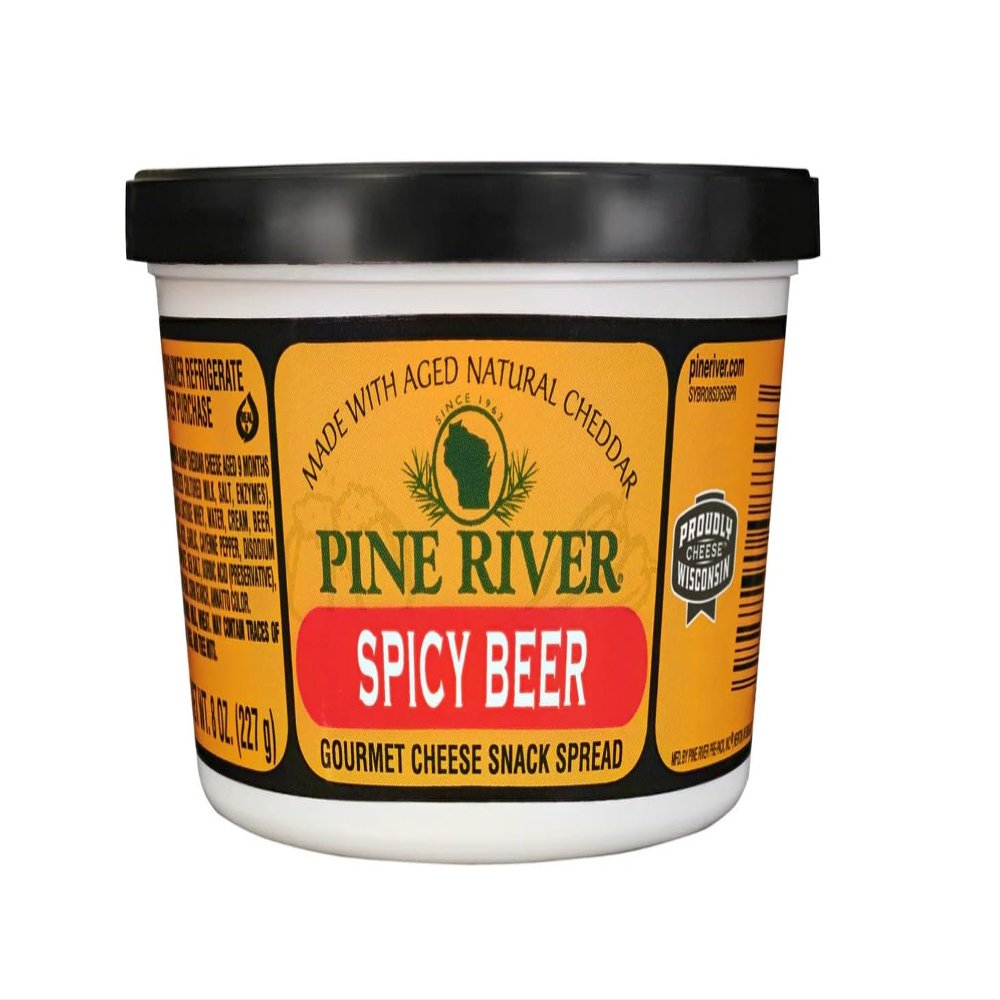 Wisconsin Cheese Spread, 8oz Shelf Stable (Spicy Beer)