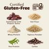Dilettoso's Certified Gluten-Free Protein Baking Mix | Coffee | Pancakes, Waffles, Cupcakes, Brownies, Cookies, and More | 14 oz Protein Baking Mix (resealable bag) view 4