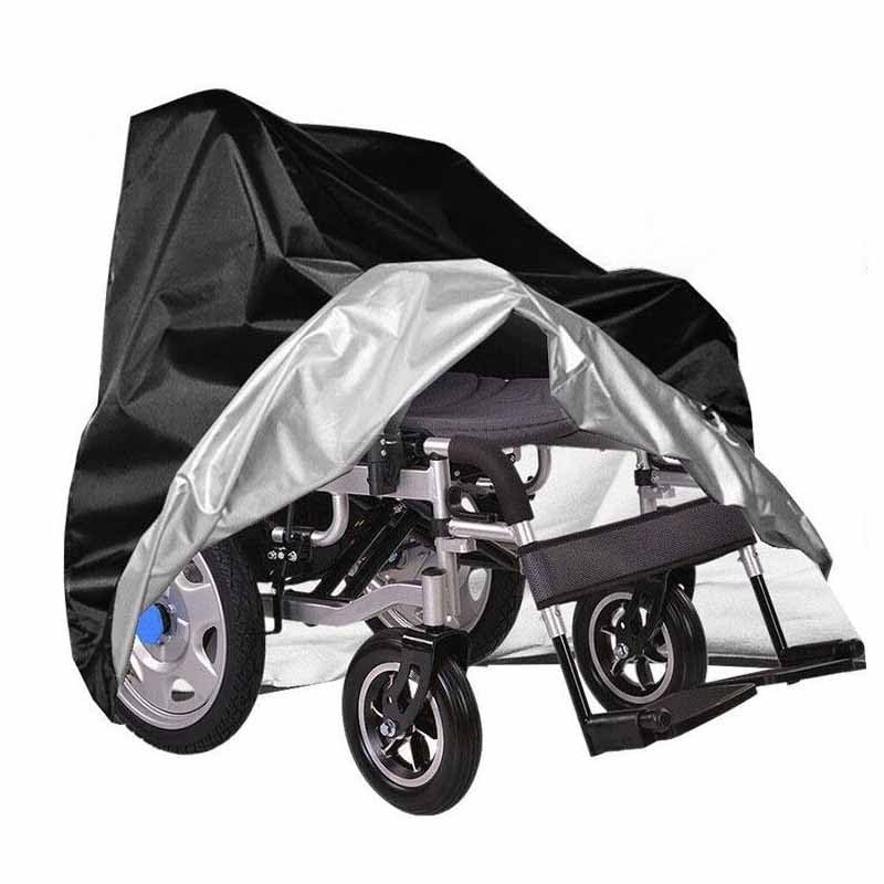 KISHACZ Wheelchair Cover for Invacare Action 3 NG RC Comfort, Weather Resistant Mobility Scooter Storage Cover, All Weather Power Wheelchair Rain Dirt Protective
