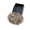 Crushed Grey Agate Gemstone Powder All Size Natural Grey Agate Coarse Stone Healing Powder Crush Stone Inlay Powder Woodwork Powder Inlay (4 to 6 mm, 500 Gram (17.63 OZ)) view 3