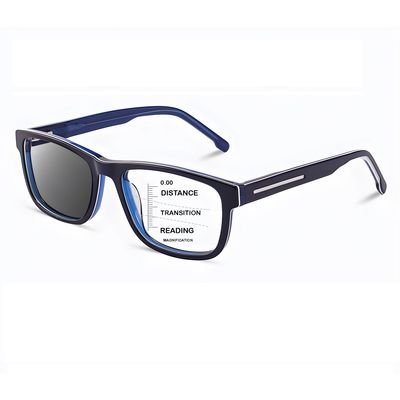 HOOBAY Photochromic Progressive Multifocus Reading Glasses Women Men,Progressive Readers No Line Quick-Transition Sunglasses