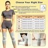 Bamboo Knee Sleeves, Knee Brace for Women Men Knee Pain view 2