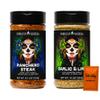 Spanglsh Asadro Seasoning Variety Pack, Garlic & Lime Seasoning 10 oz and Ranchero Steak Seasoning 8.1 oz, + Bonus Taste Valley Gift view 1