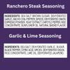 Spanglsh Asadro Seasoning Variety Pack, Garlic & Lime Seasoning 10 oz and Ranchero Steak Seasoning 8.1 oz, + Bonus Taste Valley Gift view 3