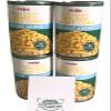 Meijer No Salt Added Vegetables 4 Individual Cans 14.5 or 15.25 OZ, Plus Main Street Distributors Sticky Note Pad (Whole Kernel Golden Sweet Corn 4-15.25 ounce cans) view 1