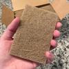 12PCS Plant-Based Scouring Pads for Dishes Coconut Husk Non Scratch Scrub Pads Natural Kitchen Scrubbing Pads for Pots & Pans Eco Friendly Non Abrasive Dish Scrubber Pads view 3