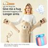 Lezekar Hugging Pillow, Patting Pillow for & Sleep Aid, Patting Pillows with Heating, Long Leg Hugger Sleep Cuddle Pillows,Ultimate Sleeping Buddy for Adult(Bear,Patting+Heating) view 4