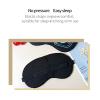 Sleep Eye Masks, Cute Plush Sleep Eye Cover Lightweight Adjustable Eyeshade Faux Fur Mask Light Blocking, Travel Nap Unisex (Milk Tea) view 4