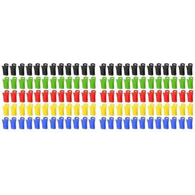 Socks Packing Clip 120pcs for Washing Machine and Dryer Sock Clips with Hooks Holder Directly Into The Drawer
