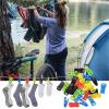 Socks Packing Clip 120pcs for Washing Machine and Dryer Sock Clips with Hooks Holder Directly Into The Drawer view 4
