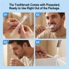 Homvle 100 Packs Prepasted Disposable Toothbrush Bulk, Individually Wrapped view 4