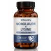 Nuvary Monolaurin Lysine Capsules, Coconut-Derived Monolaurin & Amino Acid Supplement, Restored Energy, Vegan, GMO-Free, Gluten-Free, 120 Capsules view 1