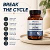 Nuvary Monolaurin Lysine Capsules, Coconut-Derived Monolaurin & Amino Acid Supplement, Restored Energy, Vegan, GMO-Free, Gluten-Free, 120 Capsules view 2