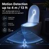 TFFUAM Motion-Activated UV Toilet Light with Motion Sensor, Rechargeable Automatic LED Night Light for Bathroom Bowl, Adhesive Mounted Smart Lighting for Toilet (1 Pack) view 3