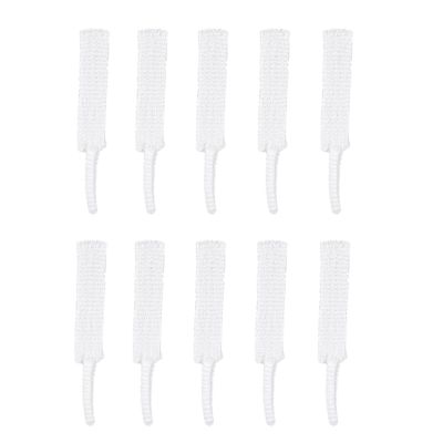 WTWU 10 Pcs Elastic Meshes Bandage Breathable Medicals Elastic Caps Bandage Covers Surgical Head Covers