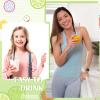 Tessco for you 100 Pcs 9.84 Inch Jumbo Smoothie Straws Bulk 10 mm Large Plastic Disposable Bubble Tea Straws Wide-Mouthed Individually Wrapped for Tall Homemade Milkshakes Drinking (Black) view 4