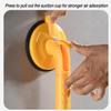 Shower Grab Bars for Seniors - No Drilling, Removable, with Safety Indicator(Yellow) view 3