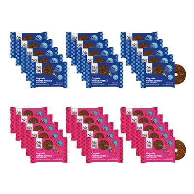 Once Upon a Farm Organic Power Wheels Bars Variety, 30ct, Non-GMO