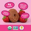Once Upon a Farm Organic Power Wheels Bars, Strawberry, 30 Ct, Non-GMO view 4