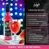 Lilys Mixers Red White & Blue Variety Pack: Lime Juice Cordial, Simple Syrup & Watermelon | American Made Craft Drink Mixers for 4th of July Cocktails, Mocktails & Party Drinks | 32 Oz, Pack of 6 view 3