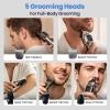 KGEHOJ Beard Trimmer for Men, Waterproof Shaving Kit view 4