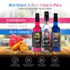 Lilys Mixers Red White & Blue Variety Pack: Lime Juice Cordial, Simple Syrup & Watermelon | American Made Craft Drink Mixers for 4th of July Cocktails, Mocktails & Party Drinks | 32 Oz, Pack of 3 view 2