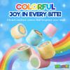 Mamiz Rainbow Marshmallows Soft and Fluffy Gluten-Free Gourmet Treats, Fat-Free and Nut-Free Colorful Marshmallow Candy for Party Favors, Baking, and Snacking, 5.29 oz (150g Bag) view 3