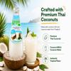 Coconut Milk Drink Kuii Original Coconut Flavor With Nata de Coco Bits - Includes a Bottle Cap Opener Fun & Fruity Tropical Hydration, 12-Pack Glass Bottles, 9.8 Fl Oz view 3