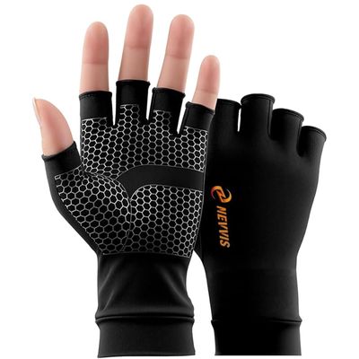 NEVVIS Compression Gloves Women Men, Arthritis Gloves for Women for Pain, Carpal Tunnel, Swelling Edema, Tendonitis, 1 Pair (Medium)