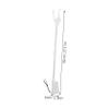 VICASKY Long Reach Grabber Tool for Elderly and Pregnant Women, 28-inch White Trash Picker Stick with Ergonomic Handle, No-Bend Reacher Aid for Elderly Assistance and Daily Item Pickup view 2