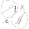 VICASKY Long Reach Grabber Tool for Elderly and Pregnant Women, 28-inch White Trash Picker Stick with Ergonomic Handle, No-Bend Reacher Aid for Elderly Assistance and Daily Item Pickup view 3