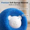 Pet Hair Remover for Laundry, Reusable Laundry Hair Catcher for Washing Machine, Dog Cat Fur Remover for Clothes Bedding Blankets Washer Dryer Accessories (Blue & Orange, 4 PCS (Pack of 1)) view 4