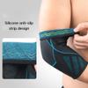 CUNKETECH 1 PC Compression Elbow Support Pads Elastic Brace for Men Women Basketball Volleyball Fitness Protector Arm Sleeves(2 Pieces Blue,M) view 3