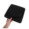 VILLCASE Commode Chair Seat Cushion Round Plug Insert, Thick Padded Non-Slip Transfer Support, Breathable Black Replacement Seat Pad for Elderly and Disabled Bathroom Use view 4