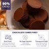 Verse 90% Dark Chocolate Peanut Butter Cups, 6 Pack, Premium Filled Cups view 3
