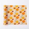 Peach Blossom Beeswax Food Wraps, 39x13 Inch Reusable Cotton Wrap with Food-Grade Wax, Waterproof Leak-Proof Natural Storage for Fruits, Vegetables, Picnic Plastic Free, Eco Friendly view 1