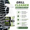 Fast-Acting Heavy-Duty Grill Degreaser Spray, BBQ Grill Cleaner for Burnt Food & Grease Send brushes, send sponges (1pcs 500ml) view 2