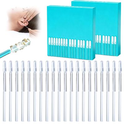 Sticky Ear Cleaning Stick Gentle, Visible Ear Care, Sticky Ear Swabs, Reusable Ear Wax Removal Tools Packaging, with Gentle Removal Stick, Home Personal Care Hygiene Kit (2 PCS)