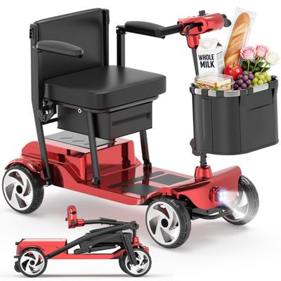 VORULER Mobility Scooters, Lightweight Electric Scooters for Seniors&Adults