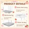 Watersay 6 Pack 12''x12''x10'' Silver Cake Box with Cake Boards and Ribbon view 3