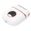 Jiawu Electric Callus Remover Kit, 4 Grinding Heads Rechargeable Foot Scrubber, Electronic Foot File with Charging Cable for Pedicure Cracked Heels Dead Skin Home Use (White) view 2