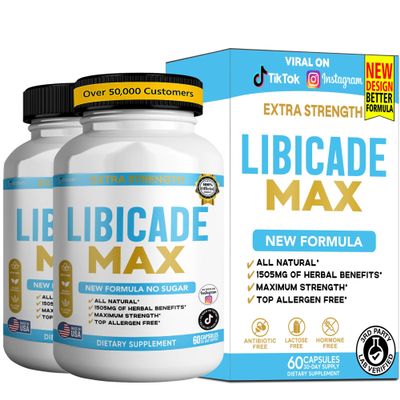 GREENVIFY Libicade Max Maca Root Supplement, 60 Capsules, Non-GMO, Vegan, Gluten Free (3)