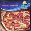 Delta Sunrise, Beef Salami Pizza, Frozen, 6 count of 12 inch each, 72 inch Case, Ideal for deli or pizzeria, premium quality with 100% halal beef salami view 1