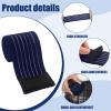 Geiserailie Ice Pack Strap Stretchable, Reusable Belt Extender Straps, Elastic Hook and Loop Extension Straps Add Length to Most Packs for Ice Bag Hot Cold Compress Multiple Uses(2 Pcs,2.3 ft X 2 in) view 3