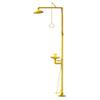 YGwnjqr Safety Eyewash,Emergency Eye Wash and Shower Station with Vertical Pipe Assembly for Industrial Safety view 1
