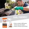 Fast Acting Heavy Duty Grill Degreaser Spray, Upgraded BBQ Grease Remover, Remove Burnt Food & Tough Grease Stains view 2