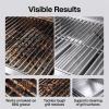 Fast Acting Heavy Duty Grill Degreaser Spray, Upgraded BBQ Grease Remover, Remove Burnt Food & Tough Grease Stains view 3