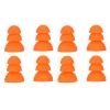 Karlak Silicone Earbud Tips Ear Tips Earplugs 8pcs 3 Layer Soft Silicone Noise Reduction Deep Bass Replacement Earbud with Inner Hole 2.0mm-3.5mm for Se846 Se535 Se215 view 1