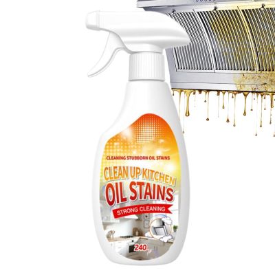2026 Heavy Duty Degreaser, 240ml Multifunctional Kitchen Cleaner & Degreaser Spray, Fast-Acting Oil Stains for Removing Stubborn Stains, Grime, Grease - Stove Top, Grill