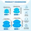JFRHUDS 16Pack Silicone Cupping Kit for Massage,4 Sizes Muscle Relief Cups view 2
